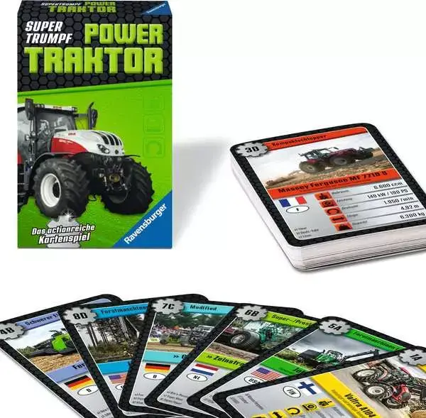 Ravensberger Matratzen Power Traktor - Kartenspiel ab 7 Jahren Muttertagsangebot