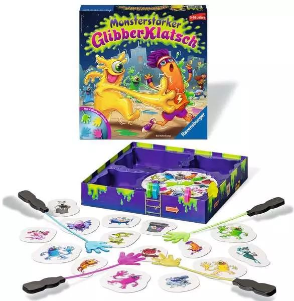 Ravensberger Matratzen Monsterstarker GlibberKlatsch - Kinderspiel ab 5 Jahren Jubiläumsangebot