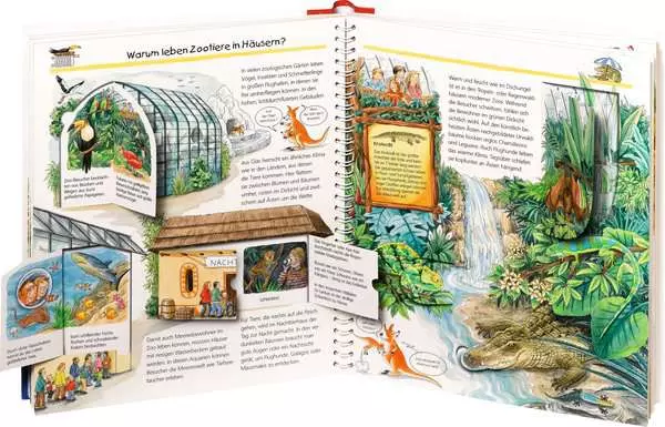 Ravensberger Matratzen Ravensburger Wieso? Weshalb? Warum?, Band 45: Im Zoo Zeitlich begrenztes Angebot