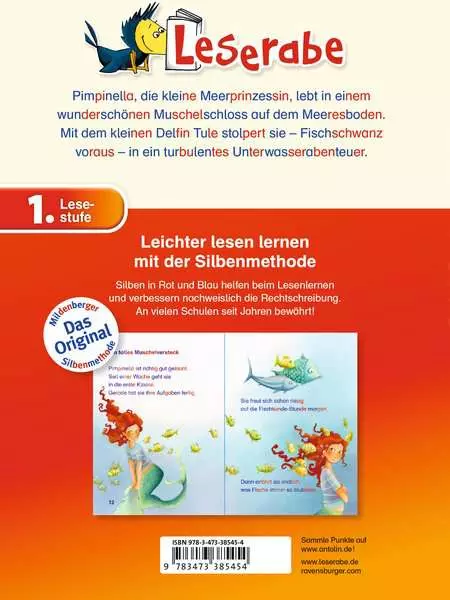 Ravensberger Matratzen Leserabe mit Mildenberger Silbenmethode: Pimpinella Meerprinzessin und der Delfin Neuheiten