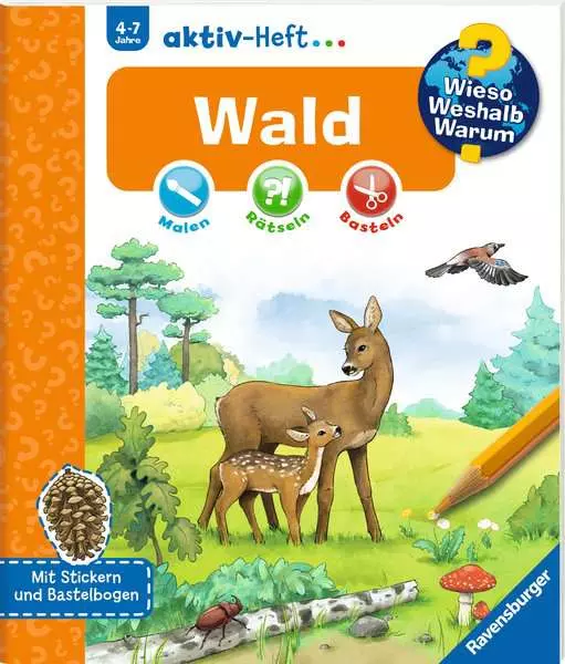 Ravensberger Matratzen Ravensburger Wieso? Weshalb? Warum? aktiv-Heft: Wald Saisonale Angebote