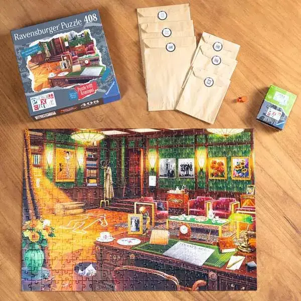 Ravensberger Matratzen Puzzle 408 Teile - Puzzle X Crime: Ein mörderischer Geburtstag VIP-Rabatte