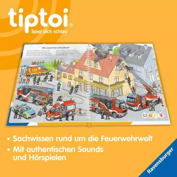 Ravensberger Matratzen tiptoi® Wieso? Weshalb? Warum? Bei der Feuerwehr Super Sparpreis