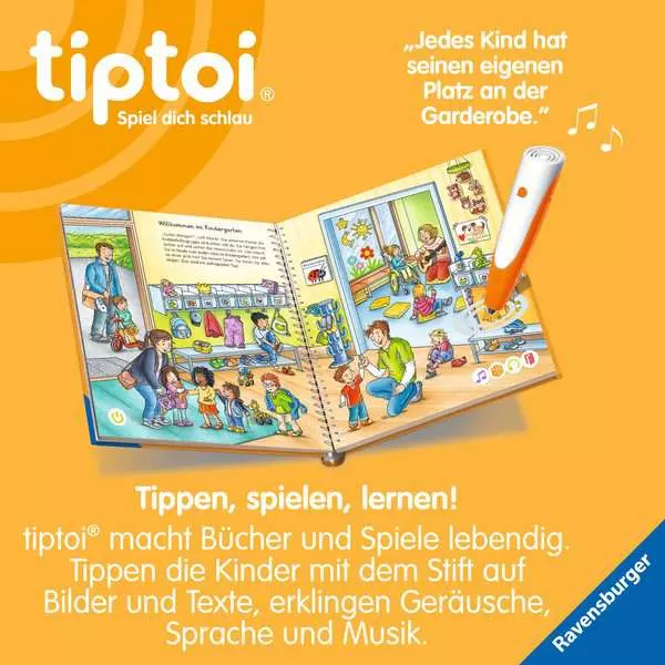 Ravensberger Matratzen tiptoi® Mein Wörter-Bilderbuch Kindergarten Letzte 3 Tage