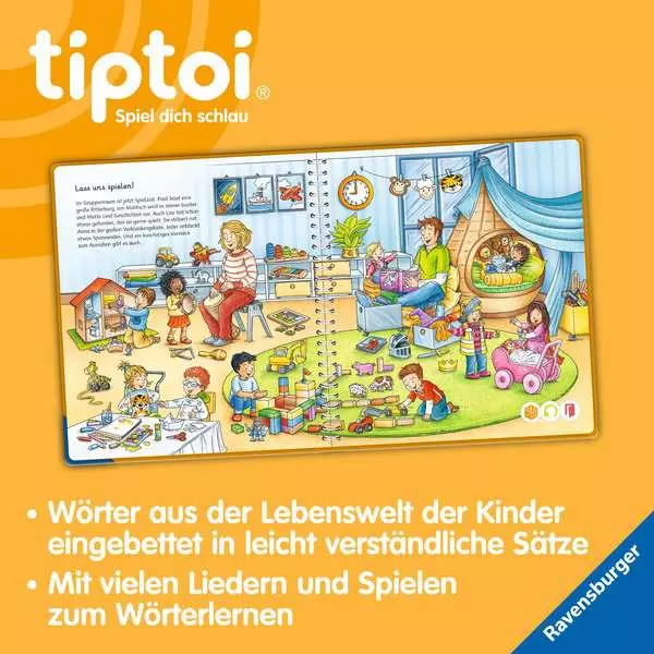 Ravensberger Matratzen tiptoi® Mein Wörter-Bilderbuch Kindergarten Letzte 3 Tage