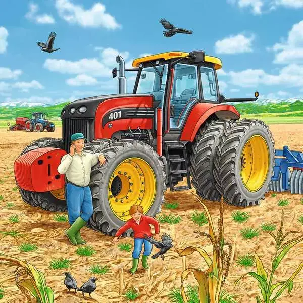 Ravensberger Matratzen Kinderpuzzle ab 5 Jahren - Große Maschinen - 49 Teile Letzte 2 Tage