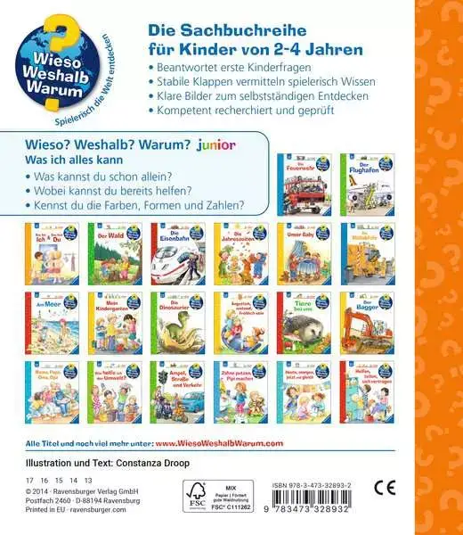 Ravensberger Matratzen Ravensburger Wieso? Weshalb? Warum? junior, Band 14: Was ich alles kann Begrenzt auf 3 Tage