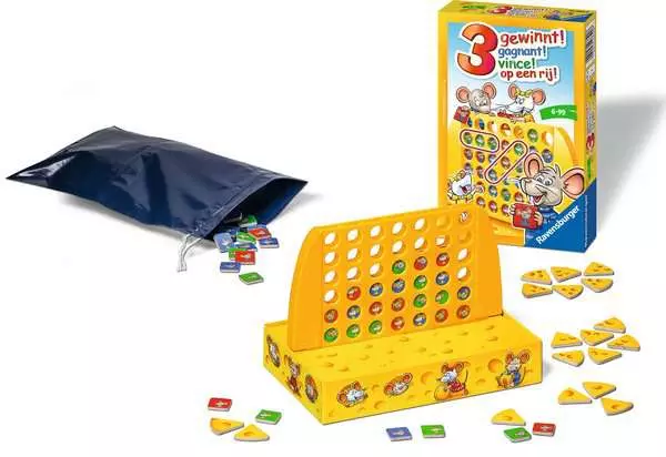 Ravensberger Matratzen 3 gewinnt! - Reisespiel ab 6 Jahren 50% Rabatt für begrenzte Zeit