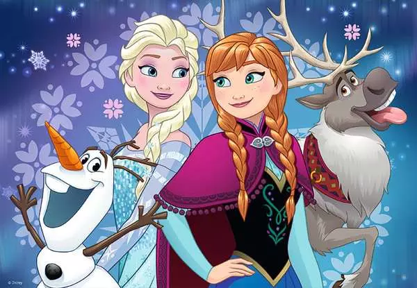 Ravensberger Matratzen Kinderpuzzle ab 4 Jahren - Frozen - Nordlichter - 24 Teile Online