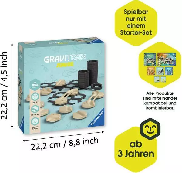 Ravensberger Matratzen GraviTrax Junior Extension Trax - Kugelbahn-Erweiterung für Kinder ab 3 Jahren Verkauf