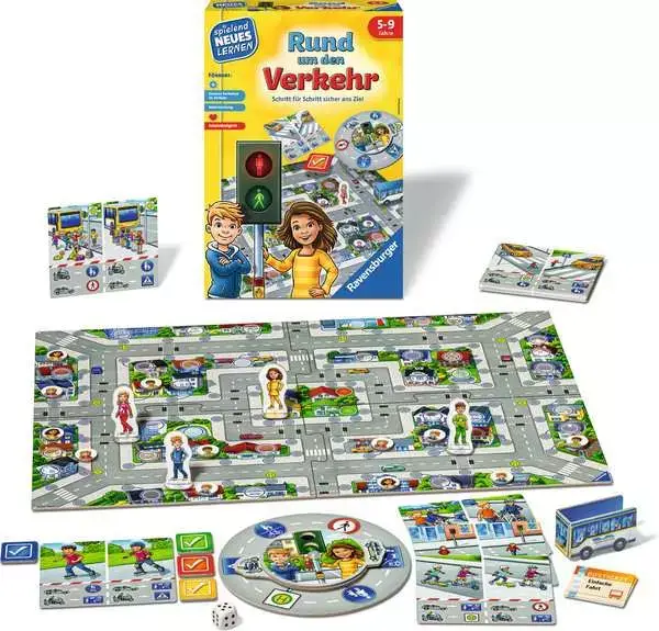 Ravensberger Matratzen Rund um den Verkehr - Kinderspiel ab 5 Jahren Schlussverkauf