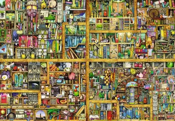 Ravensberger Matratzen Puzzle 18000 Teile - Magisches Bücherregal XXL Kostenloser Versand