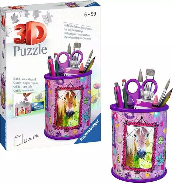 Ravensberger Matratzen 3D Puzzle Utensilo - Pferde Rabatt