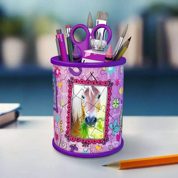 Ravensberger Matratzen 3D Puzzle Utensilo - Pferde Rabatt