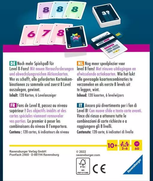 Ravensberger Matratzen Level 8® Master - Spiel ab 10 Jahren Versandkostenfrei