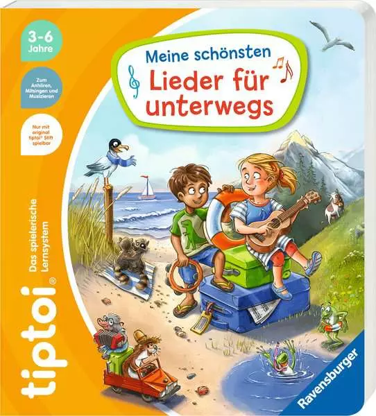 Ravensberger Matratzen tiptoi® Meine schönsten Lieder für unterwegs Begrenztes Angebot
