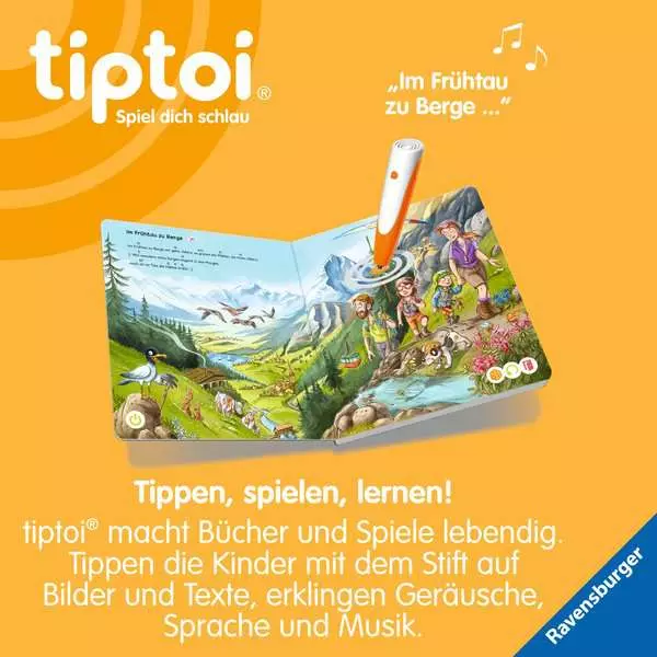 Ravensberger Matratzen tiptoi® Meine schönsten Lieder für unterwegs Begrenztes Angebot