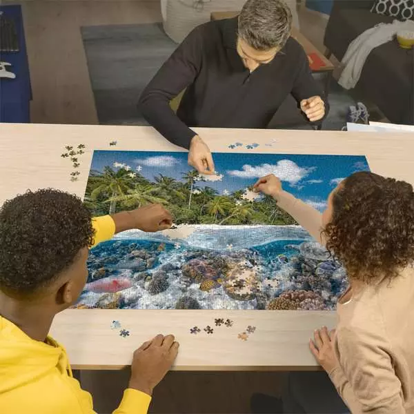 Ravensberger Matratzen Puzzle 2000 Teile - Ein Tauchgang auf den Malediven Preisnachlass
