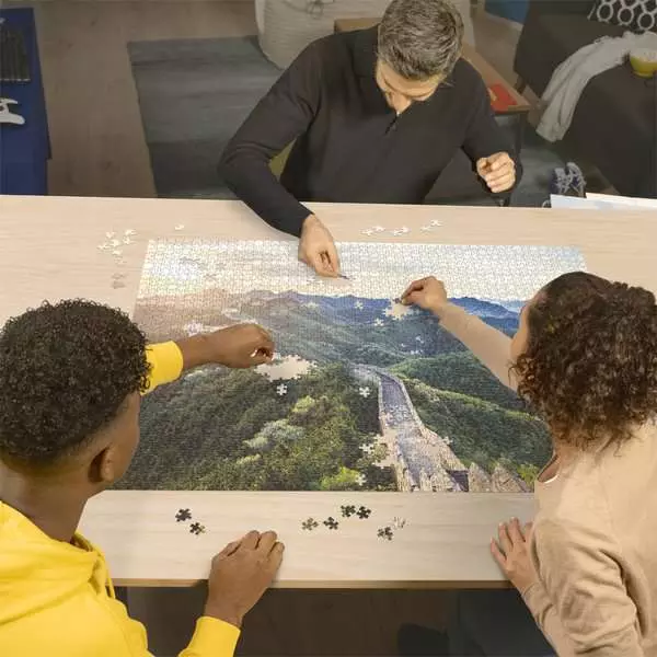 Ravensberger Matratzen Puzzle 2000 Teile - Chinesische Mauer im Sonnenlicht Lagerräumung