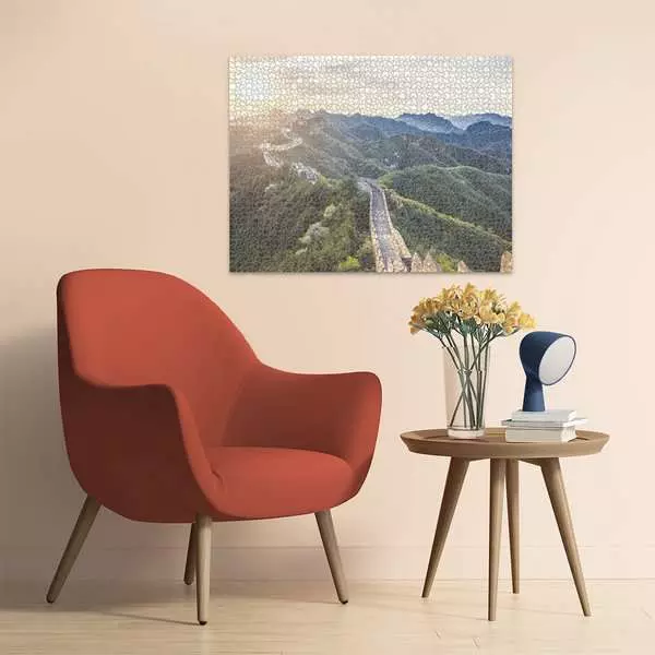 Ravensberger Matratzen Puzzle 2000 Teile - Chinesische Mauer im Sonnenlicht Lagerräumung