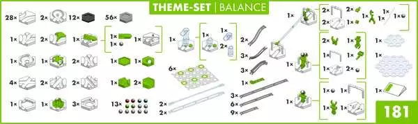 Ravensberger Matratzen Ravensburger GraviTrax Theme-Set Balance Heißer Verkauf