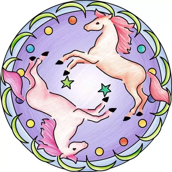 Ravensberger Matratzen Mandala Designer Mini horses Neueste Mode
