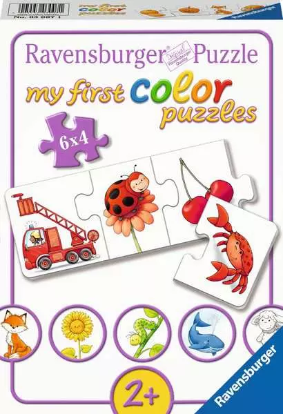 Ravensberger Matratzen Kinderpuzzle ab 2 Jahren - Alle meine Farben - 4 Teile Online Outlet