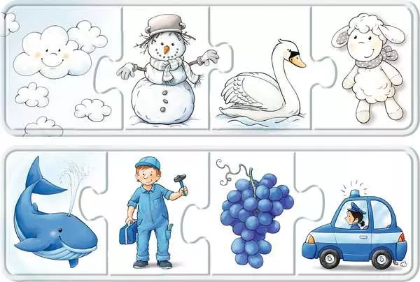 Ravensberger Matratzen Kinderpuzzle ab 2 Jahren - Alle meine Farben - 4 Teile Online Outlet