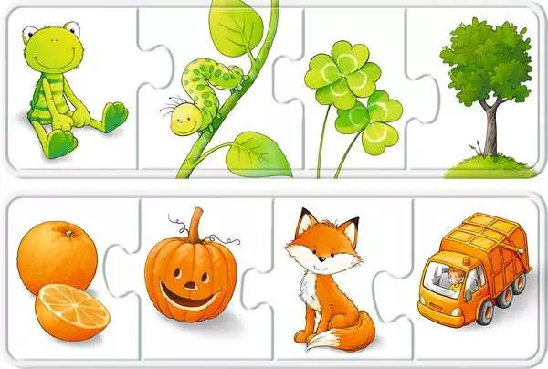 Ravensberger Matratzen Kinderpuzzle ab 2 Jahren - Alle meine Farben - 4 Teile Online Outlet