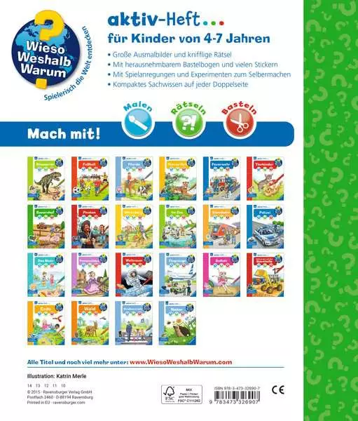 Ravensberger Matratzen Ravensburger Wieso? Weshalb? Warum? aktiv-Heft: Bauernhof Blitzangebot