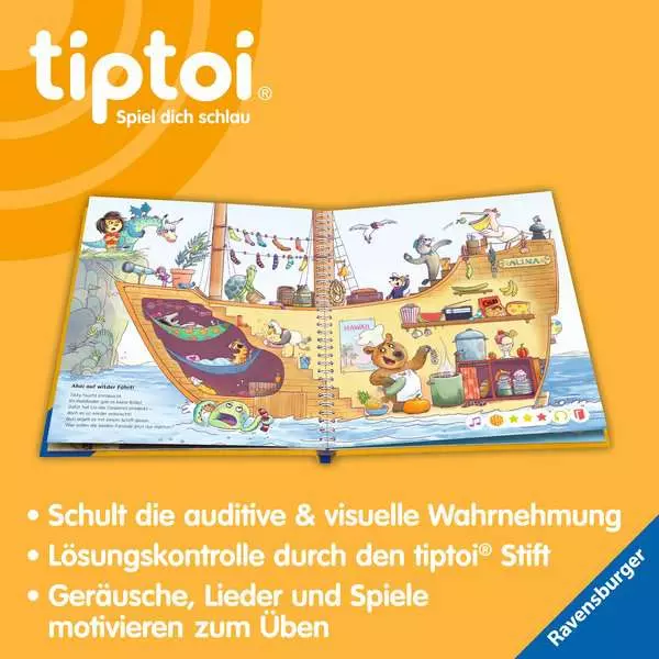 Ravensberger Matratzen tiptoi® Meine Lern-Spiel-Welt: Konzentration und Wahrnehmung Große Rabatte