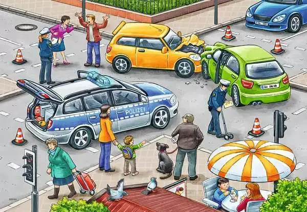 Ravensberger Matratzen Kinderpuzzle ab 3 Jahren - Mit Blaulicht unterwegs - 12 Teile Bestseller