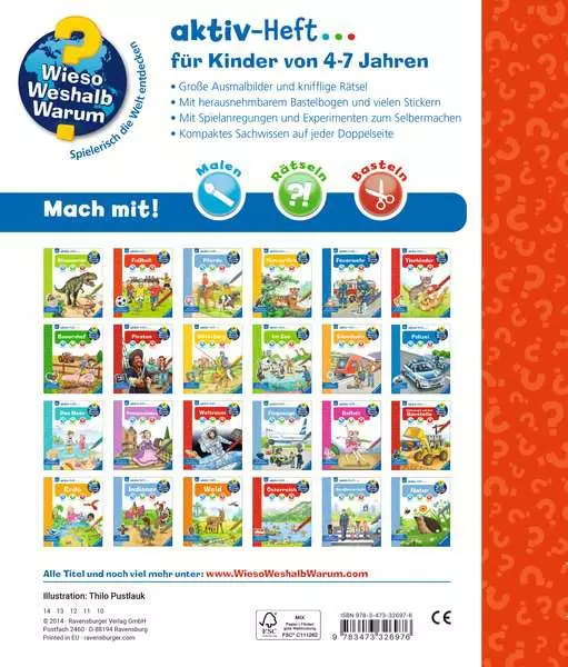 Ravensberger Matratzen Ravensburger Wieso? Weshalb? Warum? aktiv-Heft: Fußball Saisonale Angebote