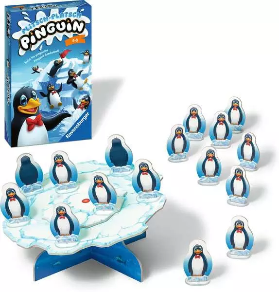 Ravensberger Matratzen Plitsch-Platsch Pinguin - Reisespiel ab 4 Jahren Letzte 3 Tage