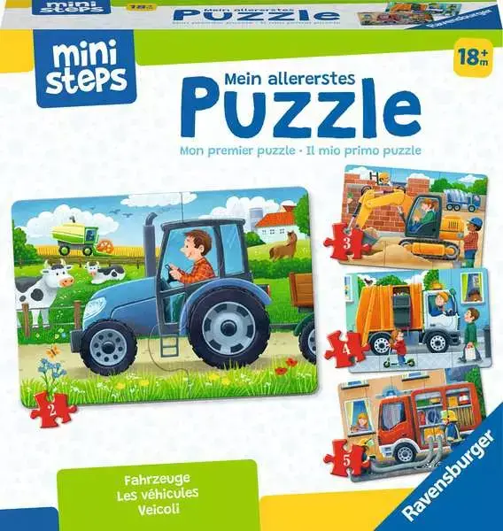 Ravensberger Matratzen Ravensburger Mein allererstes Puzzle: Fahrzeuge Bis zu 50% Rabatt