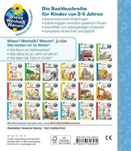 Ravensberger Matratzen Ravensburger Wieso? Weshalb? Warum? junior, Band 58: Was machen wir im Winter? Bis zu 60% Rabatt
