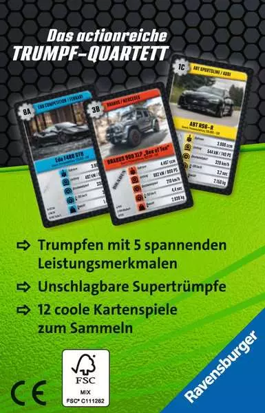 Ravensberger Matratzen Car Tuning - Kartenspiel ab 7 Jahren Nur für heute