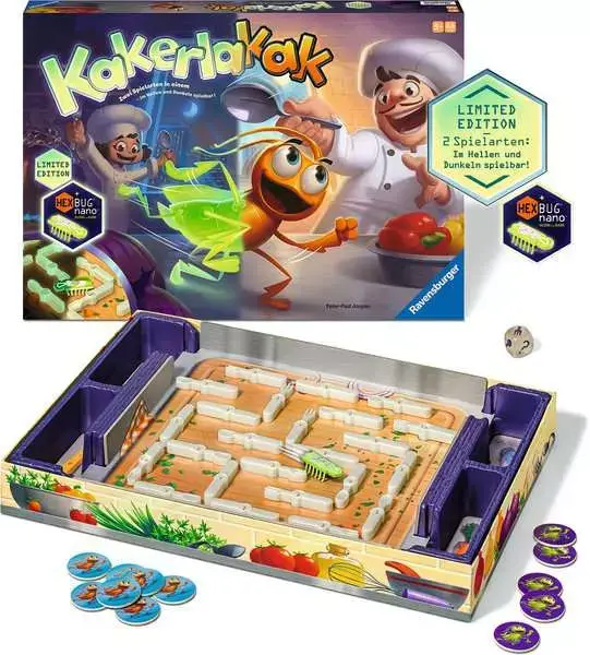 Ravensberger Matratzen Kakerlakak Glow in the dark - Kinderspiel ab 5 Jahren Discount Store für neue Produkte