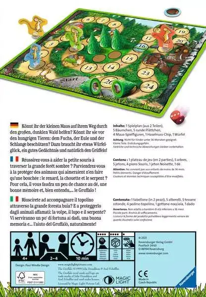 Ravensberger Matratzen Wo ist der Grüffelo? - Kinderspiel ab 4 Jahren Im Verkauf