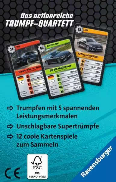 Ravensberger Matratzen Best of Germany - Kartenspiel ab 7 Jahren 2025