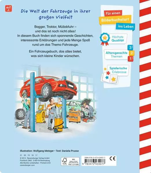 Ravensberger Matratzen Bagger, Traktor, Müllabfuhr! Auslauf