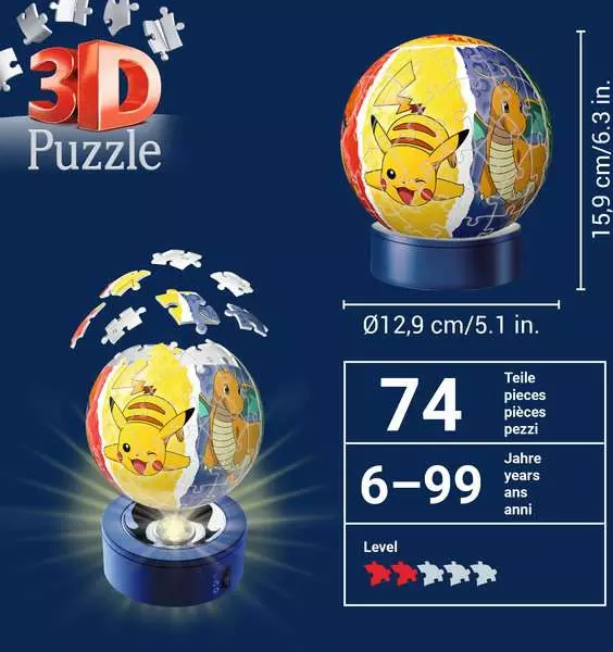 Ravensberger Matratzen Ravensburger Nachtlicht Pokémon Schlussverkauf