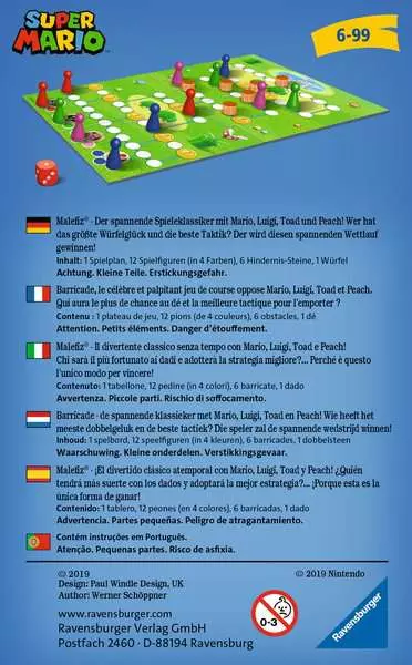 Ravensberger Matratzen Super Mario™ Malefiz® - Reisespiel ab 6 Jahren Meist gekauft