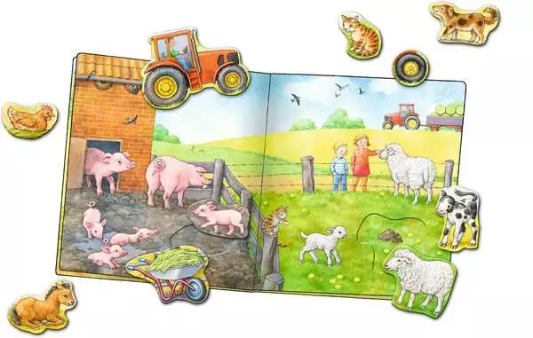 Ravensberger Matratzen Mein großes Puzzle-Spielbuch: Bauernhof Rabatt
