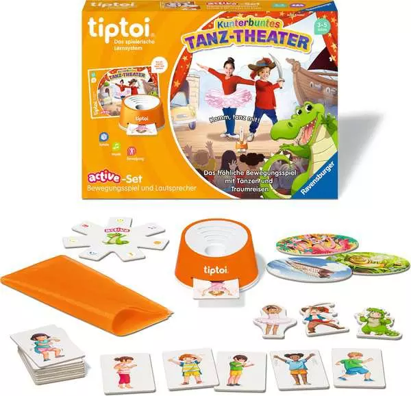Ravensberger Matratzen ACTIVE Set Kunterbuntes Tanz-Theater - Lernspiel ab 3 Jahren Günstig kaufen