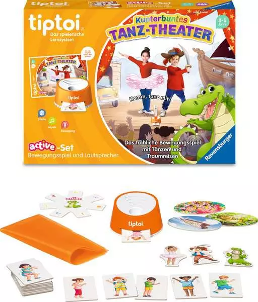 Ravensberger Matratzen ACTIVE Set Kunterbuntes Tanz-Theater - Lernspiel ab 3 Jahren Günstig kaufen
