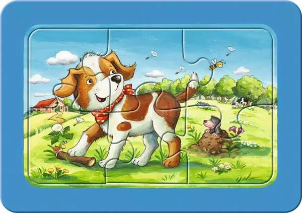 Ravensberger Matratzen Kinderpuzzle ab 2 Jahren - Meine Tierfreunde - 6 Teile Preisnachlass