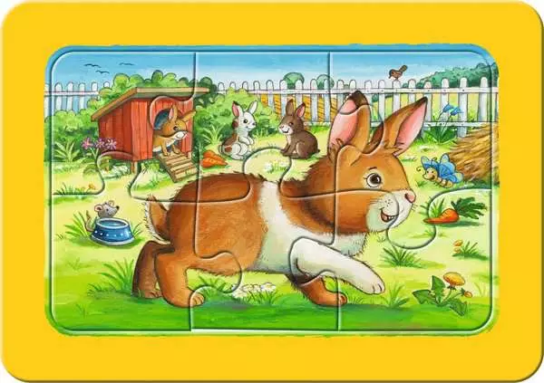 Ravensberger Matratzen Kinderpuzzle ab 2 Jahren - Meine Tierfreunde - 6 Teile Preisnachlass