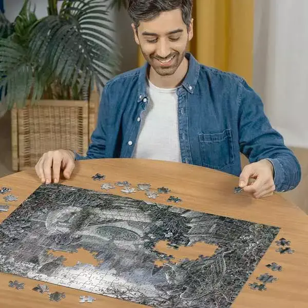 Ravensberger Matratzen Puzzle 368 Teile - Nachts im Garten Heißer Verkauf