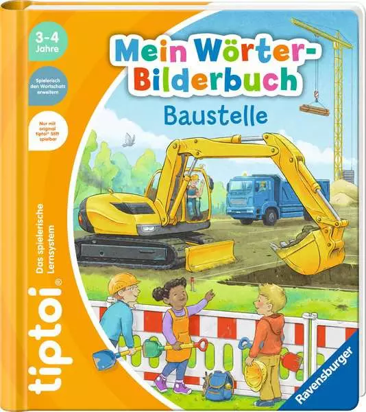 Ravensberger Matratzen tiptoi® Mein Wörter-Bilderbuch Baustelle Blitzangebot